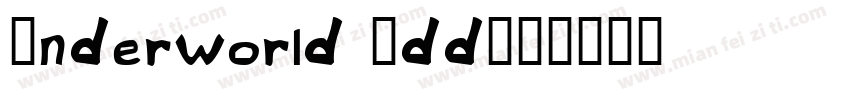 Underworld Odd字体转换